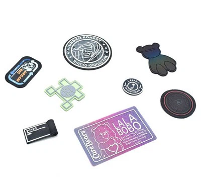 3D PVC kummist silikoonist plaastrid sildi silt